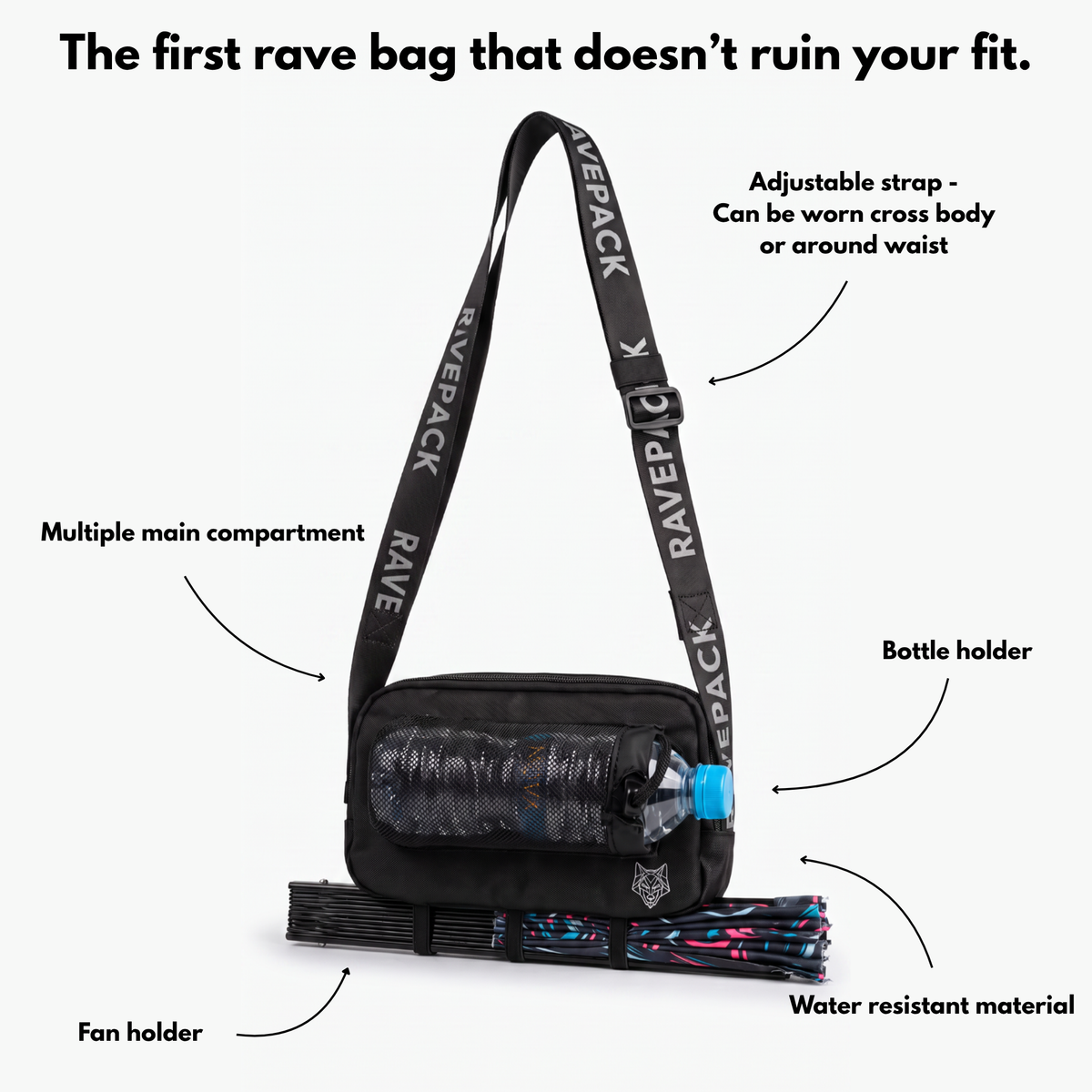 The RAVEPACK™ Festival Bag