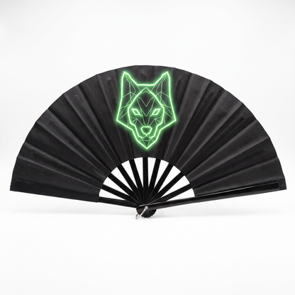 RAVEPACK folding hand fan