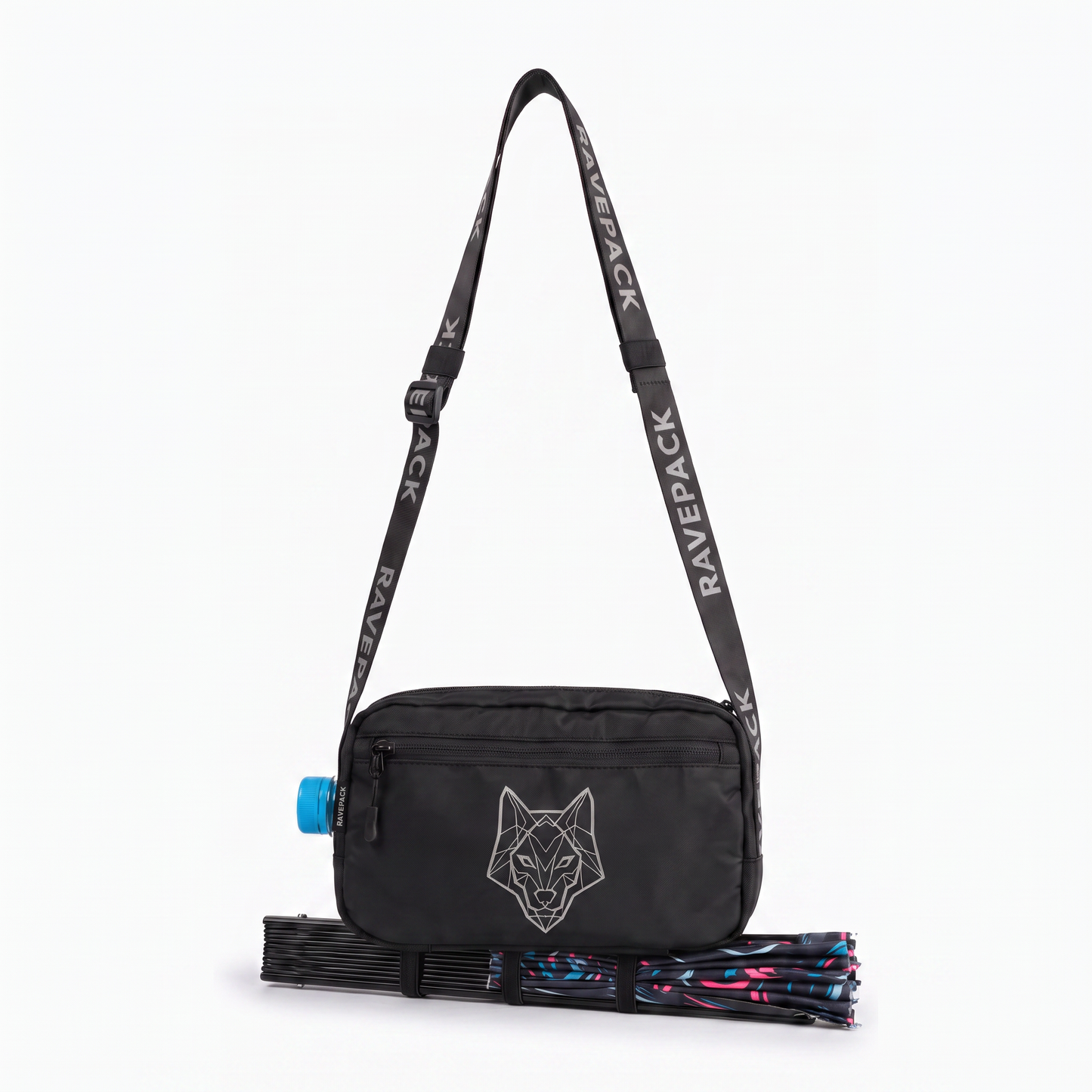 RAVEPACK Nylon Festival Waist Bag