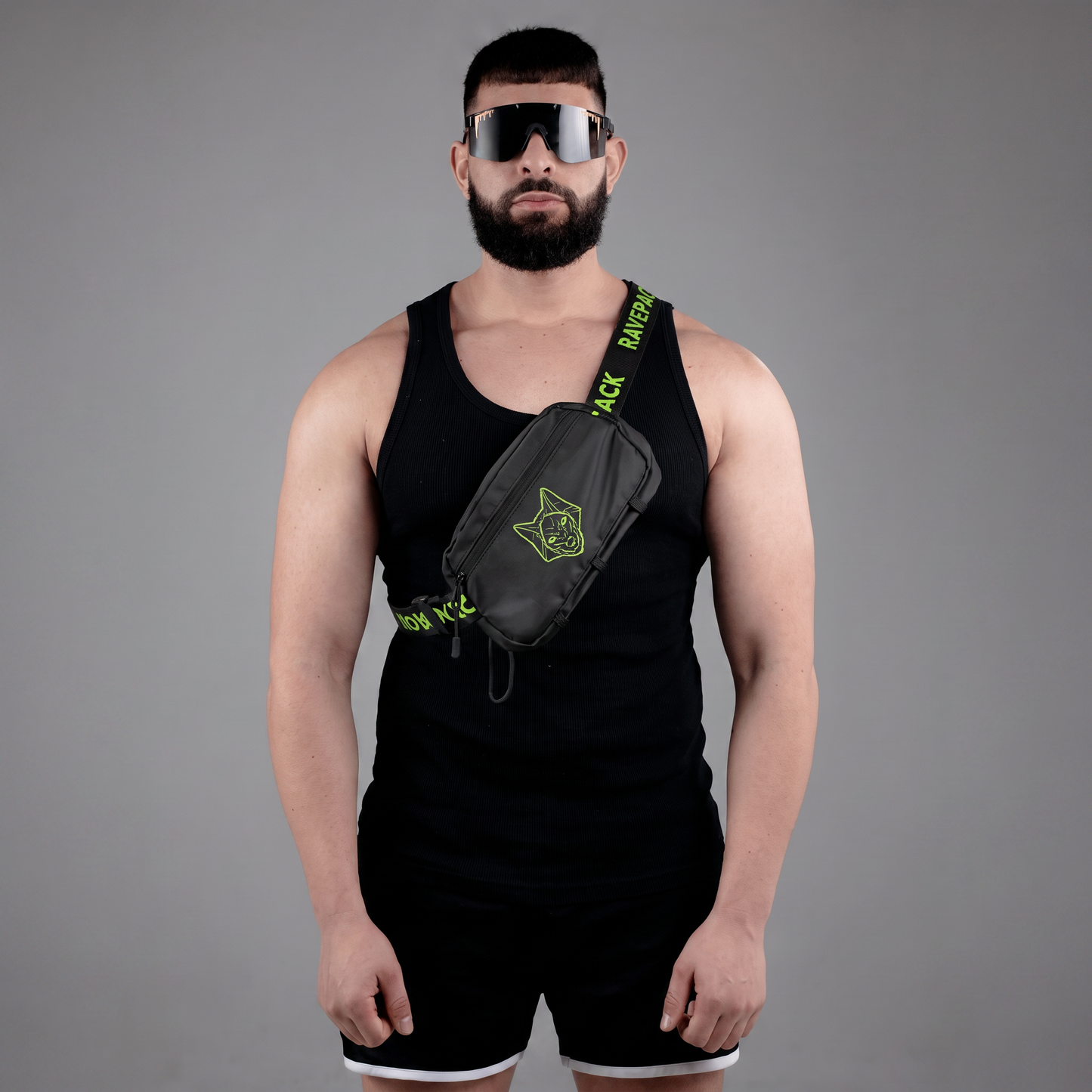 RAVEPACK Nylon Festival Waist Bag