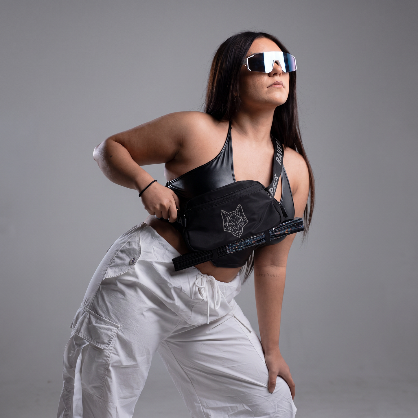 RAVEPACK Nylon Festival Waist Bag