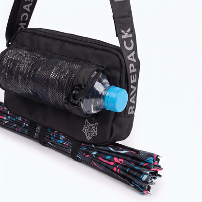 RAVEPACK Nylon Festival Waist Bag