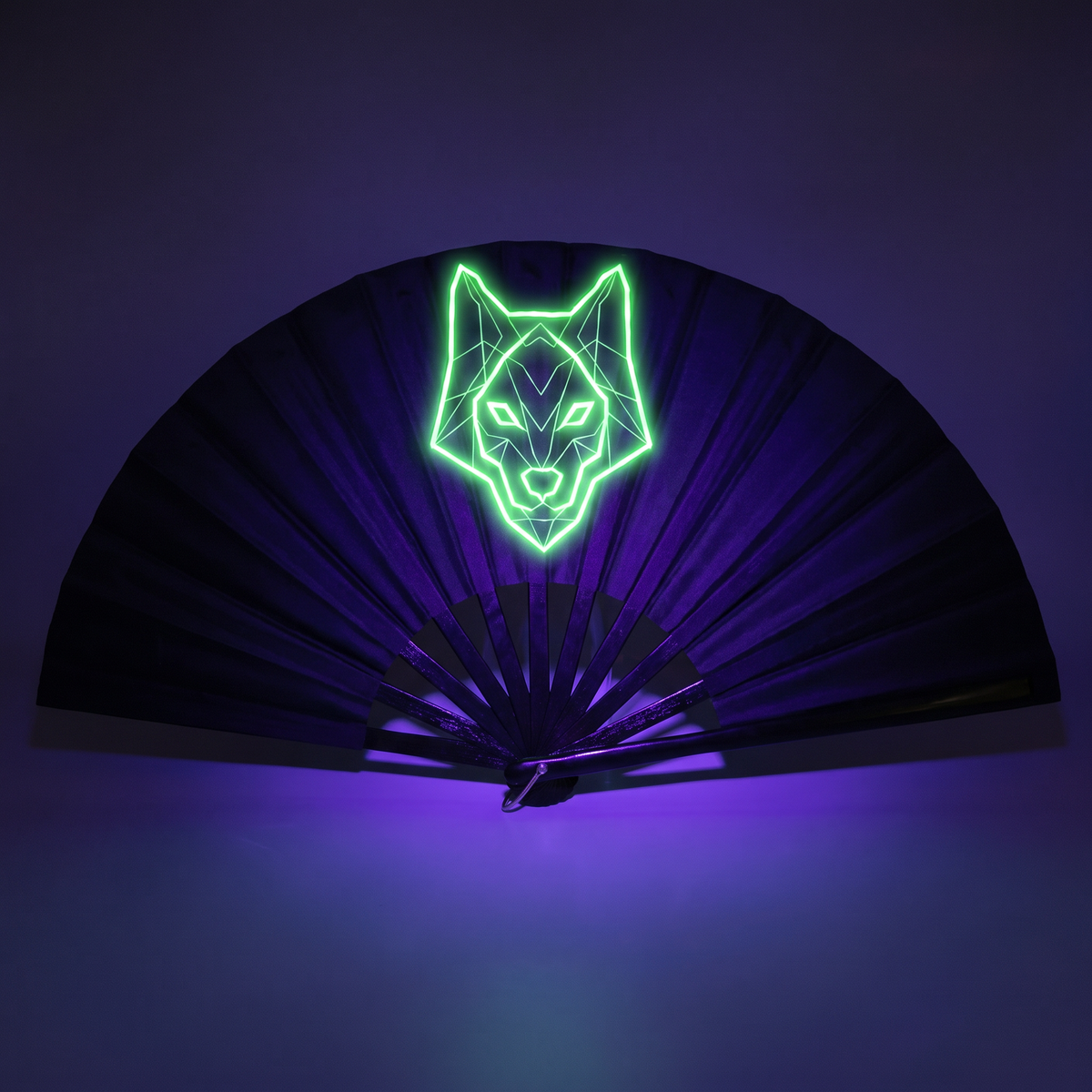 RAVEPACK Plastic Folding Hand Fan