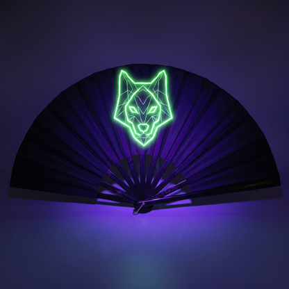 RAVEPACK Plastic Folding Hand Fan