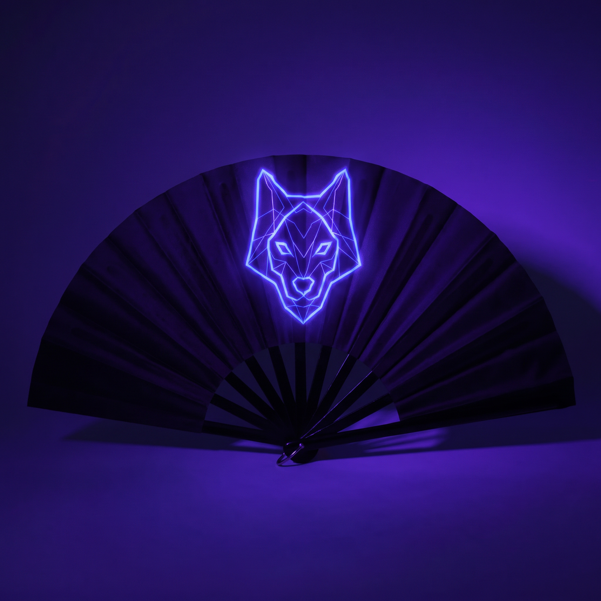 RAVEPACK Plastic Folding Hand Fan